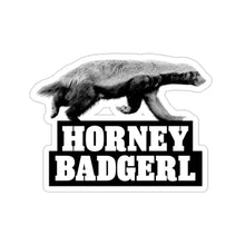 Load image into Gallery viewer, Horney Badgerl Kiss-Cut Stickers