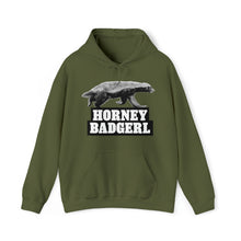 Load image into Gallery viewer, Horney Badgerl Hooded Sweatshirt