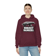 Load image into Gallery viewer, Horney Badgerl Hooded Sweatshirt
