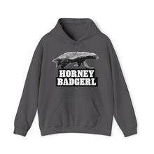 Load image into Gallery viewer, Horney Badgerl Hooded Sweatshirt