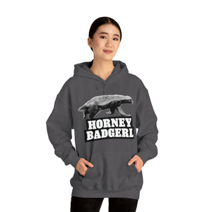 Horney Badgerl Hooded Sweatshirt