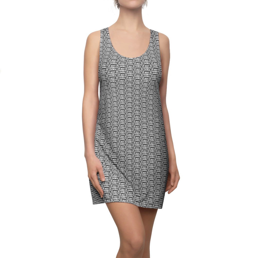 Best Favorite Animal Women's Cut & Sew Racerback Dress