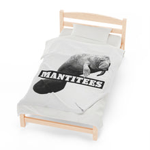 Load image into Gallery viewer, Velveteen Mantitees Plush Blanket
