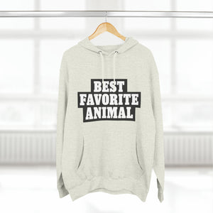 Best Favorite Animal Pullover Hoodie