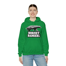 Load image into Gallery viewer, Horney Badgerl Hooded Sweatshirt
