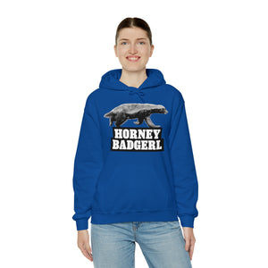 Horney Badgerl Hooded Sweatshirt