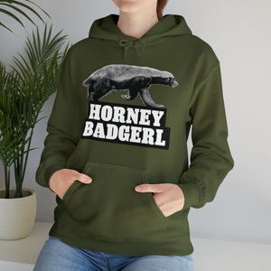 Horney Badgerl Hooded Sweatshirt