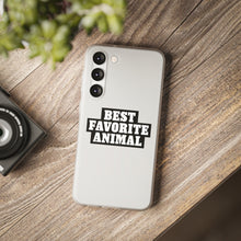 Load image into Gallery viewer, Best Favorite Animal Flexi Phone Case
