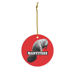 Ceramic Mantitees Ornament (RED)