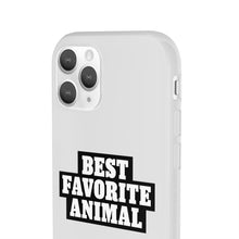 Load image into Gallery viewer, Best Favorite Animal Flexi Phone Case
