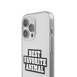 Best Favorite Animal Flexi Phone Case