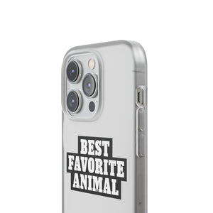 Best Favorite Animal Flexi Phone Case