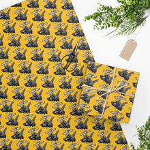 Load image into Gallery viewer, Creepy Dave Wrapping Paper (Yellow)
