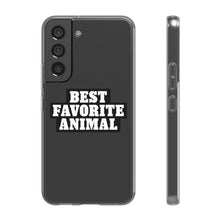 Load image into Gallery viewer, Best Favorite Animal Flexi Phone Case
