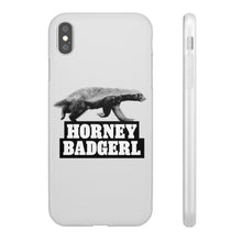 Load image into Gallery viewer, Horney Badgerl Flexi Phone Case
