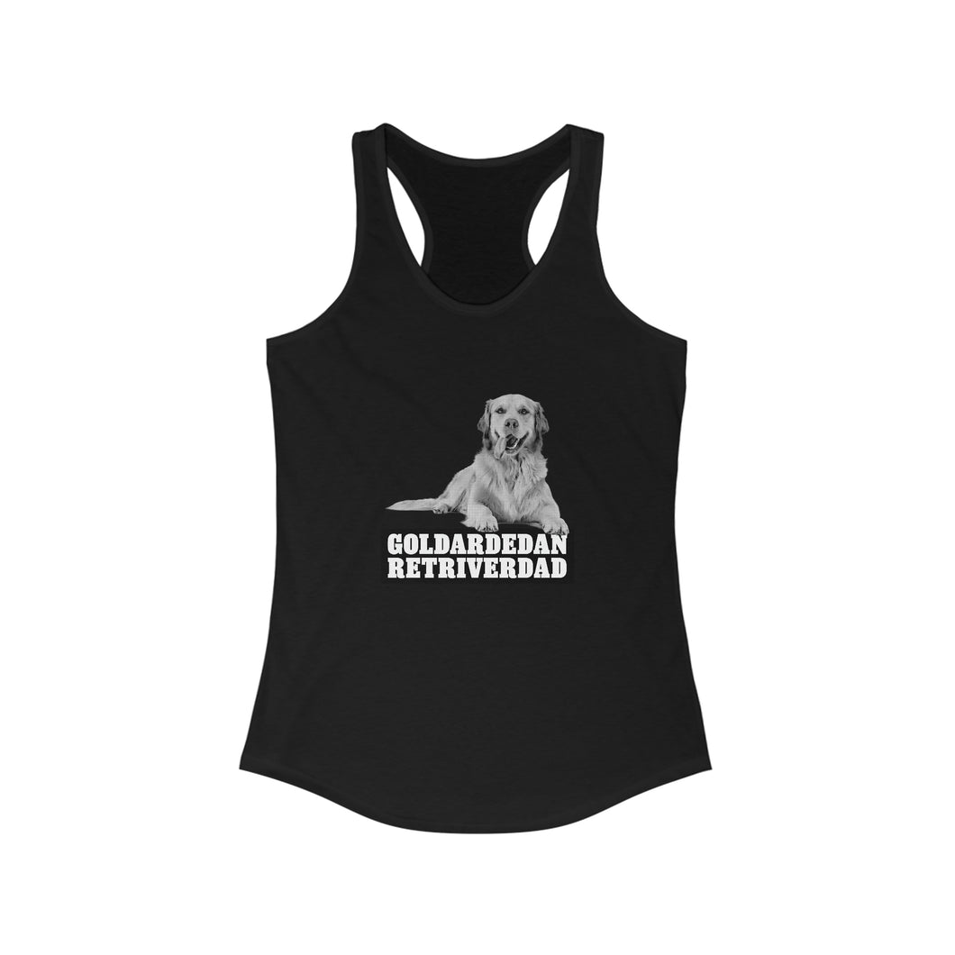 Goldardedan Retriverdad Racerback Tank