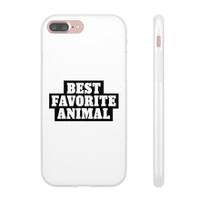 Load image into Gallery viewer, Best Favorite Animal Flexi Phone Case
