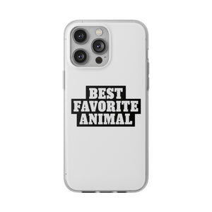 Best Favorite Animal Flexi Phone Case