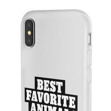 Load image into Gallery viewer, Best Favorite Animal Flexi Phone Case
