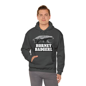 Horney Badgerl Hooded Sweatshirt