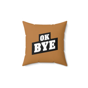 Creepy Dave Pillow (Brown)