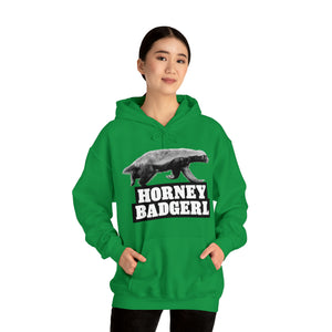 Horney Badgerl Hooded Sweatshirt