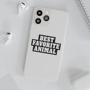 Best Favorite Animal Flexi Phone Case