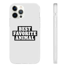 Load image into Gallery viewer, Best Favorite Animal Flexi Phone Case
