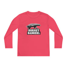 Load image into Gallery viewer, Horney Badgerl Youth Long Sleeve Tee
