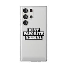 Load image into Gallery viewer, Best Favorite Animal Flexi Phone Case
