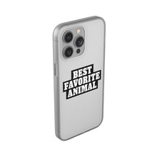 Load image into Gallery viewer, Best Favorite Animal Flexi Phone Case
