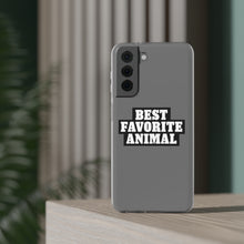 Load image into Gallery viewer, Best Favorite Animal Flexi Phone Case
