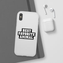 Load image into Gallery viewer, Best Favorite Animal Flexi Phone Case
