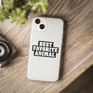 Best Favorite Animal Flexi Phone Case