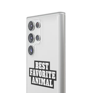 Best Favorite Animal Flexi Phone Case