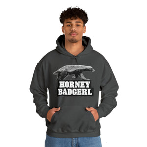 Horney Badgerl Hooded Sweatshirt