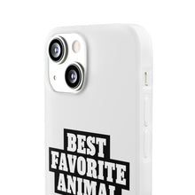 Load image into Gallery viewer, Best Favorite Animal Flexi Phone Case
