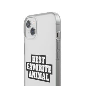 Best Favorite Animal Flexi Phone Case