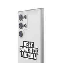 Load image into Gallery viewer, Best Favorite Animal Flexi Phone Case
