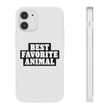 Load image into Gallery viewer, Best Favorite Animal Flexi Phone Case
