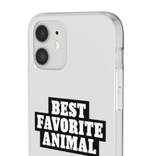 Load image into Gallery viewer, Best Favorite Animal Flexi Phone Case
