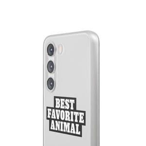 Best Favorite Animal Flexi Phone Case