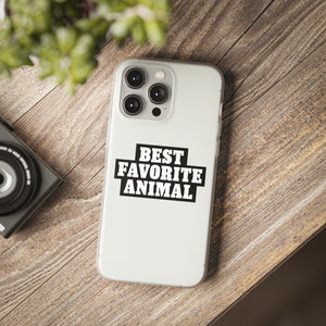 Best Favorite Animal Flexi Phone Case