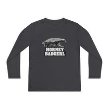 Load image into Gallery viewer, Horney Badgerl Youth Long Sleeve Tee
