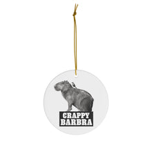 Load image into Gallery viewer, Ceramic Barbra Ornament (WHITE)
