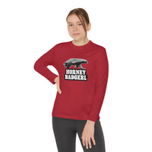 Load image into Gallery viewer, Horney Badgerl Youth Long Sleeve Tee
