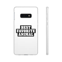 Load image into Gallery viewer, Best Favorite Animal Flexi Phone Case
