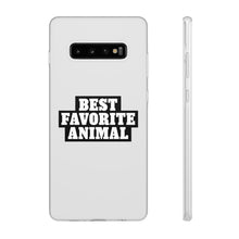 Load image into Gallery viewer, Best Favorite Animal Flexi Phone Case
