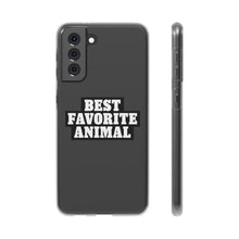 Load image into Gallery viewer, Best Favorite Animal Flexi Phone Case
