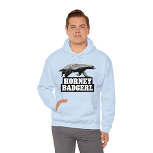 Horney Badgerl Hooded Sweatshirt